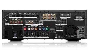 AVR 365 - Black - 7.1-ch, 110-watt AV receiver with HDMI, ARC, Internet radio, DLNA and multiroom - Back